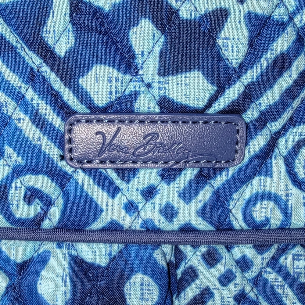 VERA BRADLEY TRIPLE ZIP HIPSTER CROSSBODY in MOROCCAN CUBAN TILES - Picture 3 of 10